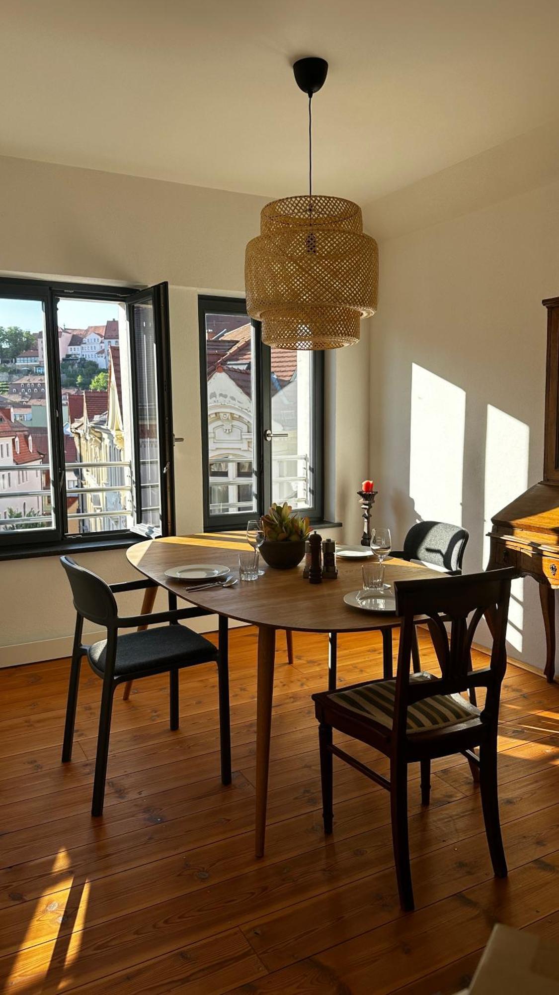 Ruhige-Moderne Wohnung Mit Burgblick Meißen Eksteriør billede